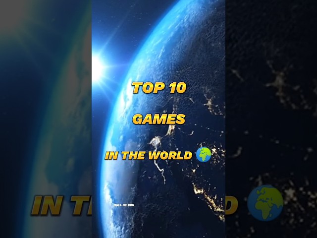 Top 10 Games in the world😱 #top10 #games #world #freefire #viral #shortsvideo class=