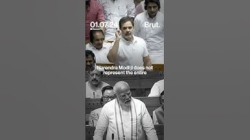 Rahul Gandhi versus Modi on Hinduism in Parliament