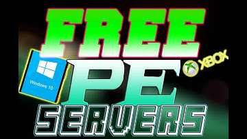 Free Minecraft PE Servers (XBOX & WIN10)