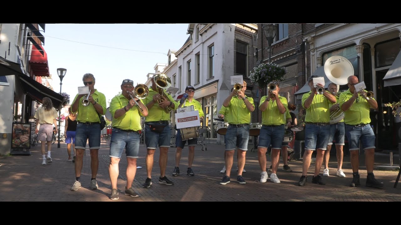 Dweilorkest Azum’s Aosum  - Azewijn De Bos Dweildag Zutphen 9 september 2023 Gld NL
