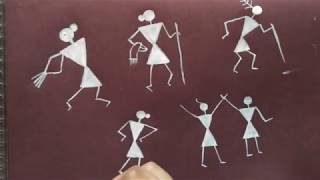 simple and easy warli painting 4