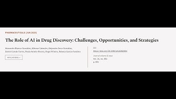 The Role of AI in Drug Discovery: Challenges, Opportunities, and Strategies | RTCL.TV
