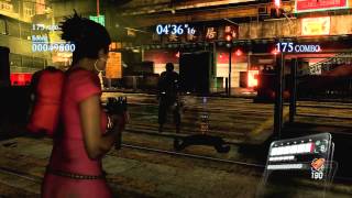 Resident Evil 6 PC Left4Dead2 Rochelle Urban Chaos Solo No Mercy 300 Combo Highscore HD[720p]