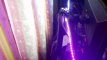 Neo-Desktop Testing the LED strip and FadeCandy