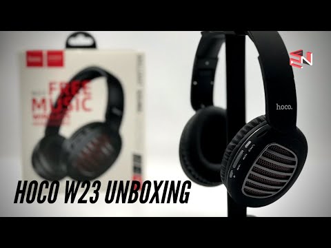 Hoco W23 Wireless Headphone Unboxing & Review | Cheap & Multifunctional!