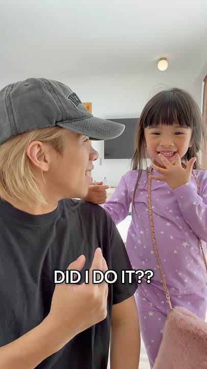 My 5 year old daughter teaches me how to whistle 😮‍💨