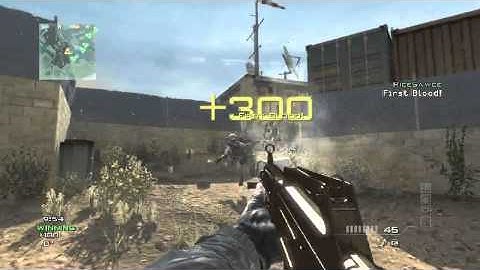 MW3 - TDM - Dome Multi-Kill Start Off! USAS-12