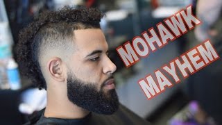 LOW FADE MOHAWK WITH BEARD SPECIAL GUEST 360JEEZY
