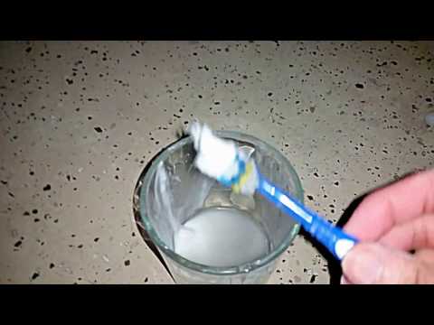 Removing Paint Scuffs On Car Paint  Using Baking Soda + Water