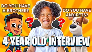 Kyrie's 4 Year Old Interview With The Prince Family Clubhouse