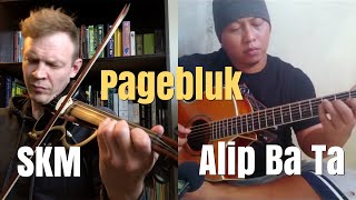 'Pagebluk,' Collaboration with violin