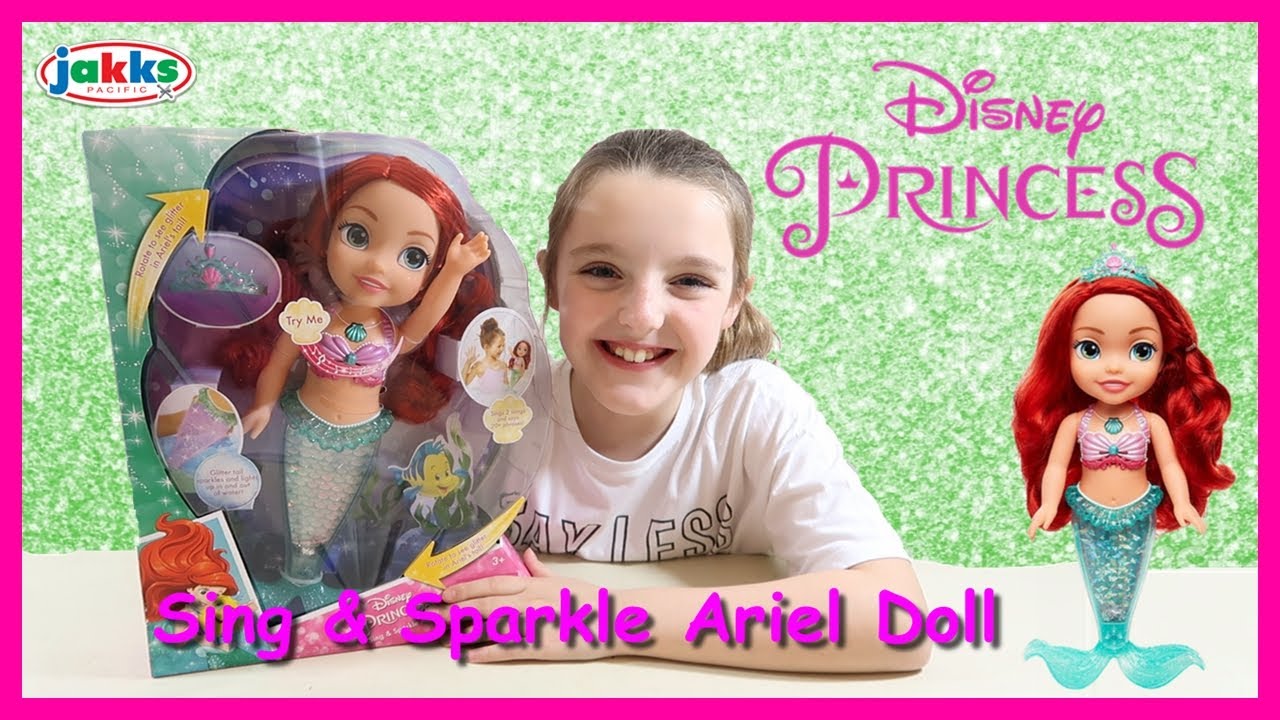 sing & sparkle ariel doll