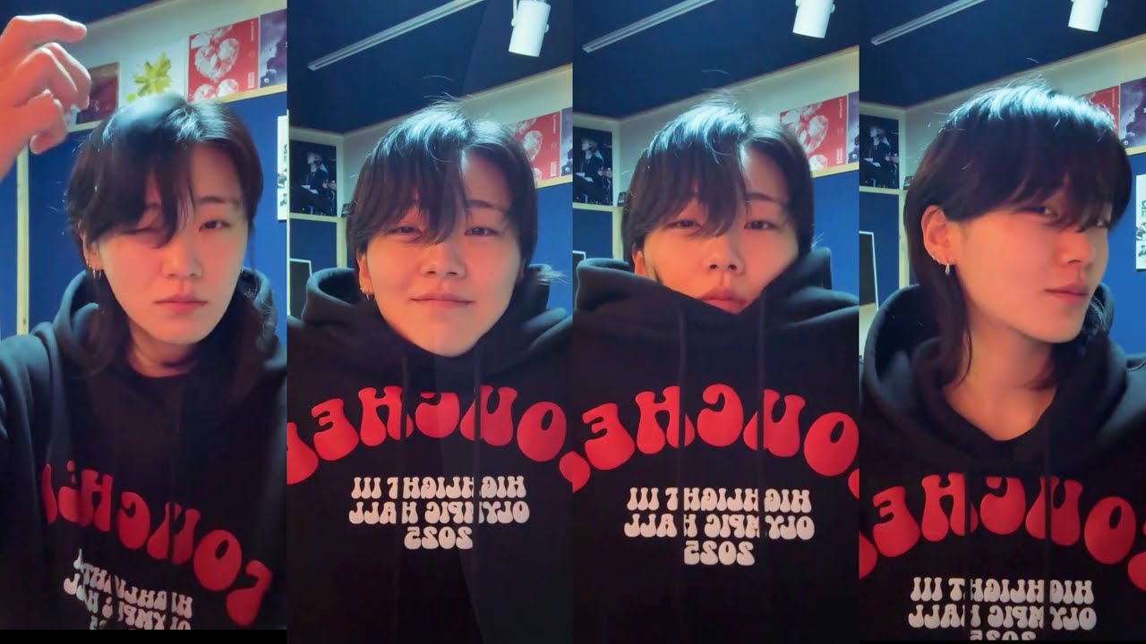 250112 터치드 윤민 인스타 라이브 newnmin