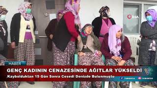 Genç Kadının Cenazesinde Ağıtlar Yükseldi