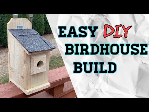 فيديو: 4 طرق لبناء Birdhouse