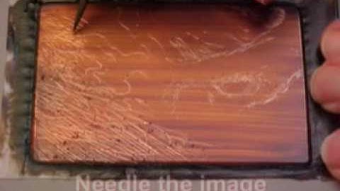 Line Etching with Hard Ground