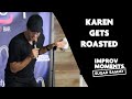 Karen Gets Roasted | Stand up comedy | Sugar Sammy vs heckler