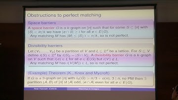Hypergraph matchings and designs – Peter Keevash – ICM2018