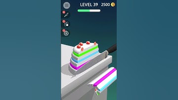 ASMR Slicing Gameplay Level 39 #shorts