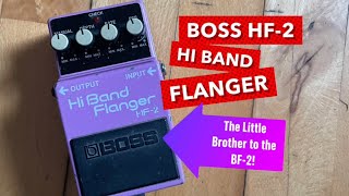 BOSS HF-2 Hi Band Flanger - YouTube
