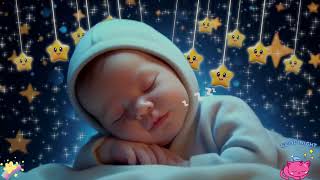 Deep Calm Night🎵Mozart \u0026 Brahms Lullabies ♥ Baby Music to Overcome Insomnia Quickly ♥