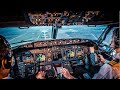 Challenging landing london city  dangerous airports short runways cockpit view by dutchpilotgirl