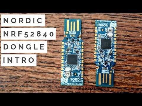 Nordic nRF52840-Dongle 2.4GHz RF Development Board (Intro & Programming Examples)