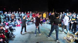 Reflection vs I Piegati // .BBoy World // BREAKING 3on3 QUARTER-FINAL | FLOOR WARS 2015 ITALY