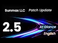 Sunmax LLC Patch Update 2.5 At Glance (English)