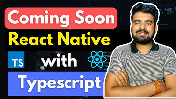 React Native With Typescript  ✅ | COMING SOON | Engineer Codewala
