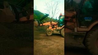 #jcb# 3dx# eco#max#plus#truckloading # #jcb #chips #truck loading