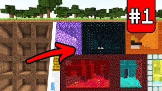 I Transformed Every Biome In Minecraft Hardcore