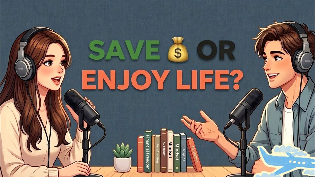 Save Money or Enjoy Life? 💰 | Real Life English Conversation