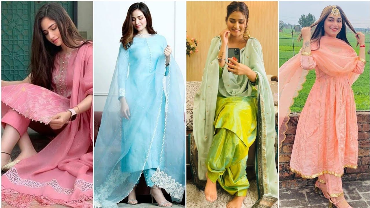 Top 20 salwar suit photo pose ideas |stylish salwar suit photo pose for  girls |Photo poses for girls - YouTube