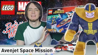 Лего LEGO Marvel Avenjet Space Mission 76049 Brickworm