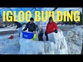 We Built an Igloo!