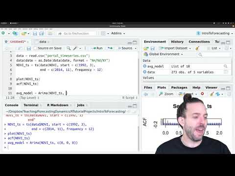 How To Fit A Time Series Model In R