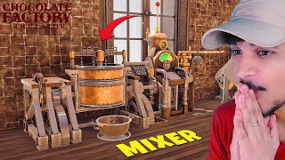 I UNLOCKED A CHOCOLATE MIXER AND VENDING MACHINE! 🍫🤖 | Chocolate Factory Simulator #2 screenshot 2