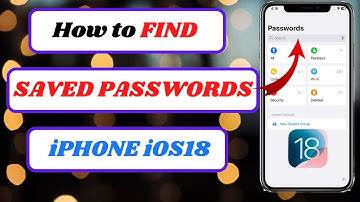 How to Find Saved Passwords on iPhone (iOS 18) – Step-by-Step Guide for 2025!