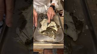 We’re at Taubenkobel in Austria as chef Alain shows us how he makes their famous grilled turbot! 🐟