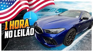 1 HORA NO LEILÃO DE CARROS nos EUA   CARROS DE MILIONÁRIOS