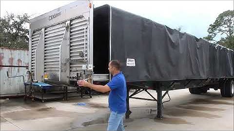 Cramaro Tarp-all Econo Flatbed Tarp Systems Operational Video