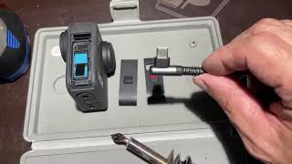 How to Cut an Access Hole for #externalbattery in Battery Door of a #gopromax #howto #mosquitonrg screenshot 5