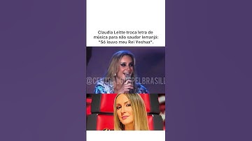 Thumbnail of Claudia Leitte troca letra de música para não saudar lemanjá:“Só louvo meu Rei Yeshua”.