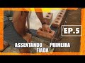 CHALÉ DE TIJOLO ECOLOGICO, EP.5 aprenda a fazer do zero, dicas para iniciantes....ASSENT 1º FIADA