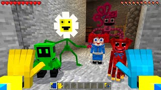 Everyone is trying to kill me in Chapter 3 | Minecraft Poppy Playtime New Addon & Map