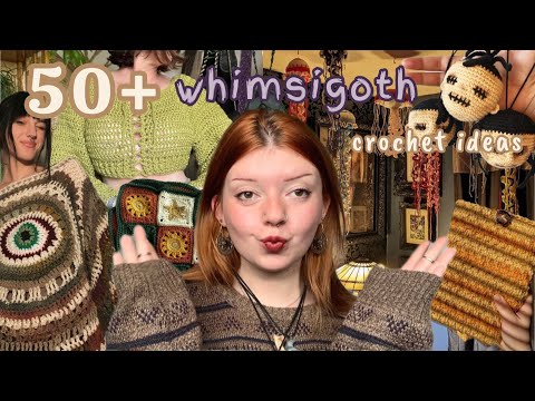 【ANTIGEL】新作Short★CROCHET BOHEME 50+ crochet ideas WHIMSIGOTH edition (mostly beginner