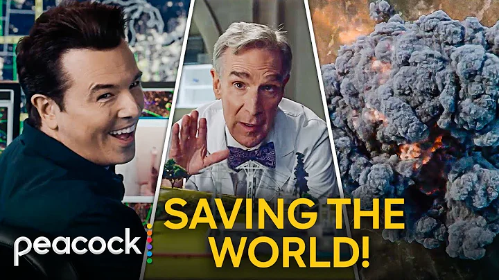 Bill Nye & Seth MacFarlane Team Up to Stop the End of the World | BEHIND THE SCENES | The End Is Nye