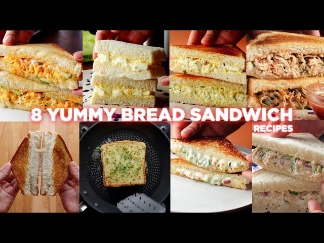 8 Easy Bread Sandwich Recipes class=