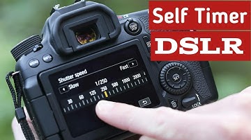 How To Use Self Timer - DSLR Camera | Canon 70D, 80D, 60D or 50D DSLR | by Technical Gyan